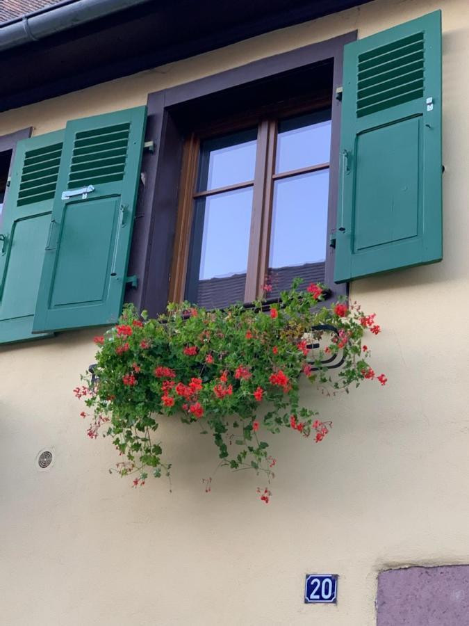 Gite Du Clocher Dans Ancienne Maison Du Vignoble Niedermorschwihr Exterior foto